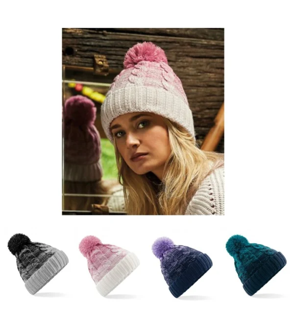 BB459 Beechfield Ombre Beanie